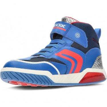 BOTTINES GEOX J. INEK LUMINEUX DRAGON J369CD ROYAL_RED
