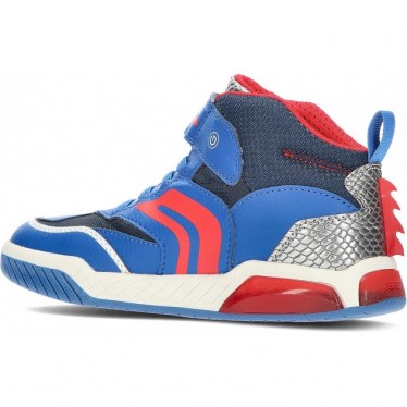 BOTTINES GEOX J. INEK LUMINEUX DRAGON J369CD ROYAL_RED