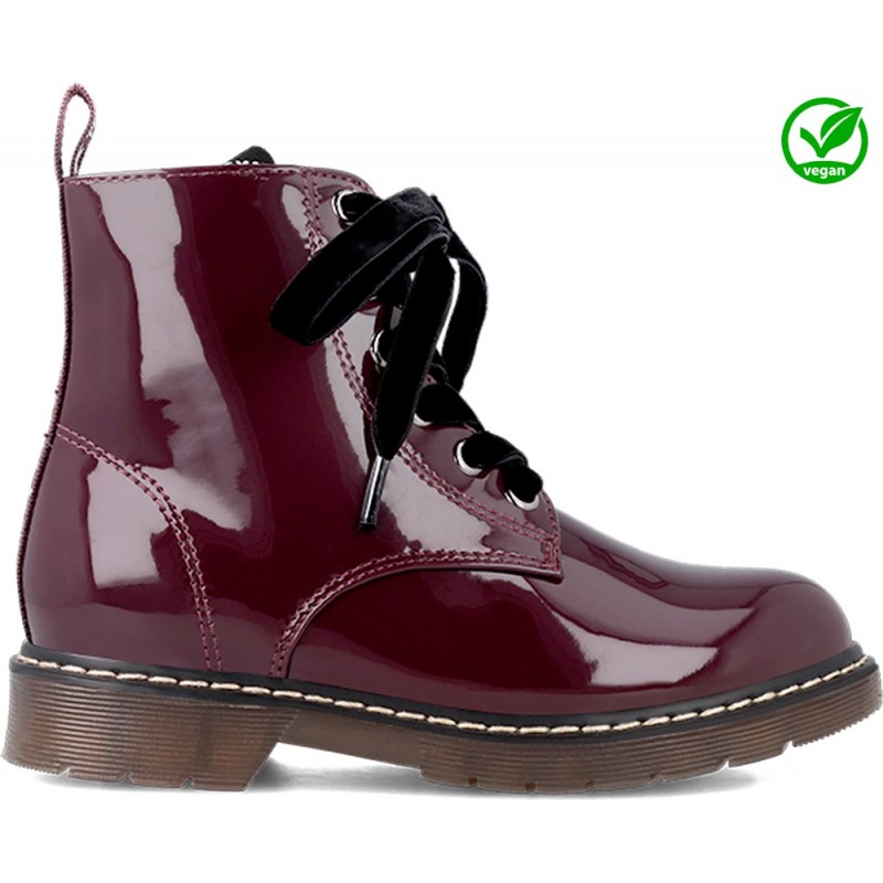 BOTTES EN CUIR VERNI GARVALIN 231565-A VÉGÉTALIEN BURDEOS