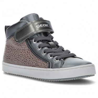 GEOX KALISPERA bottines DARK_GREY