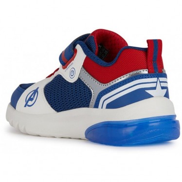 SPORTS AVEC LUMIÈRE GEOX CIBERDRON CAPT AMERICA J45LBB BLUE_RED