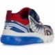 SPORTS AVEC LUMIÈRE GEOX CIBERDRON CAPT AMERICA J45LBB BLUE_RED