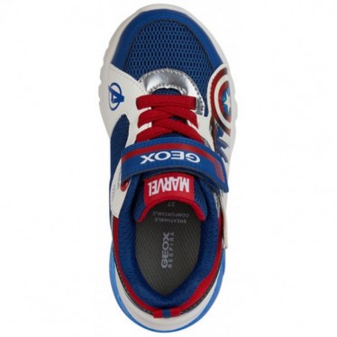 SPORTS AVEC LUMIÈRE GEOX CIBERDRON CAPT AMERICA J45LBB BLUE_RED