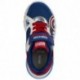 SPORTS AVEC LUMIÈRE GEOX CIBERDRON CAPT AMERICA J45LBB BLUE_RED