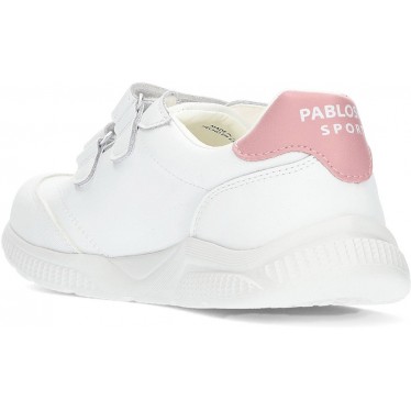 Chaussure d'école fille Pablosky 203907 BLANCO