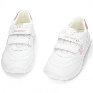 Chaussure d'école fille Pablosky 203907 BLANCO