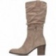 MTNG bottes hautes femme 59357 mariana TAUPE