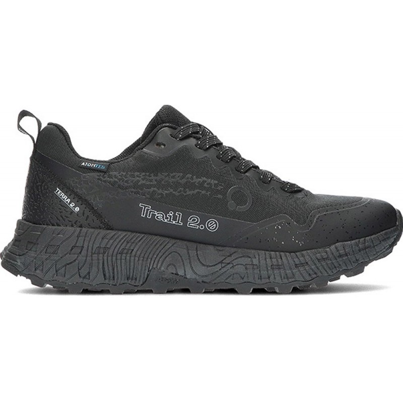 Baskets homme FLUCHOS ATOM at175 terra BLACK