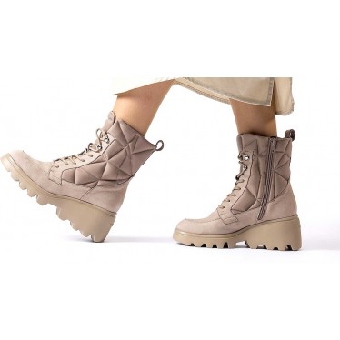 Wonders G-7004 Bottes argentées TAUPE