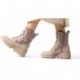 Wonders G-7004 Bottes argentées TAUPE