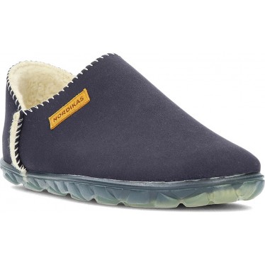 NORDIKAS chaussons femme n2281 nevada sra ECO_SUEDE_MARINO