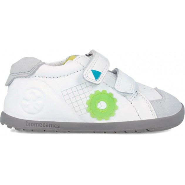 Chaussures de sport garçon Biomécanique 241161 Respectueux BLANCO