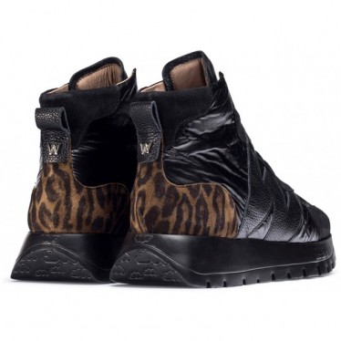 Bottines de sport pour femmes Wonders A-2471 Angleterre NEGRO