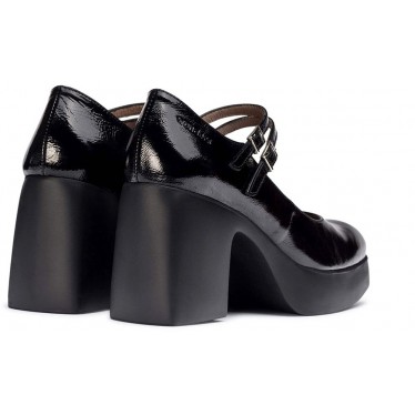 Mary Jane avec talon Wonders H-4960 Lady NEGRO