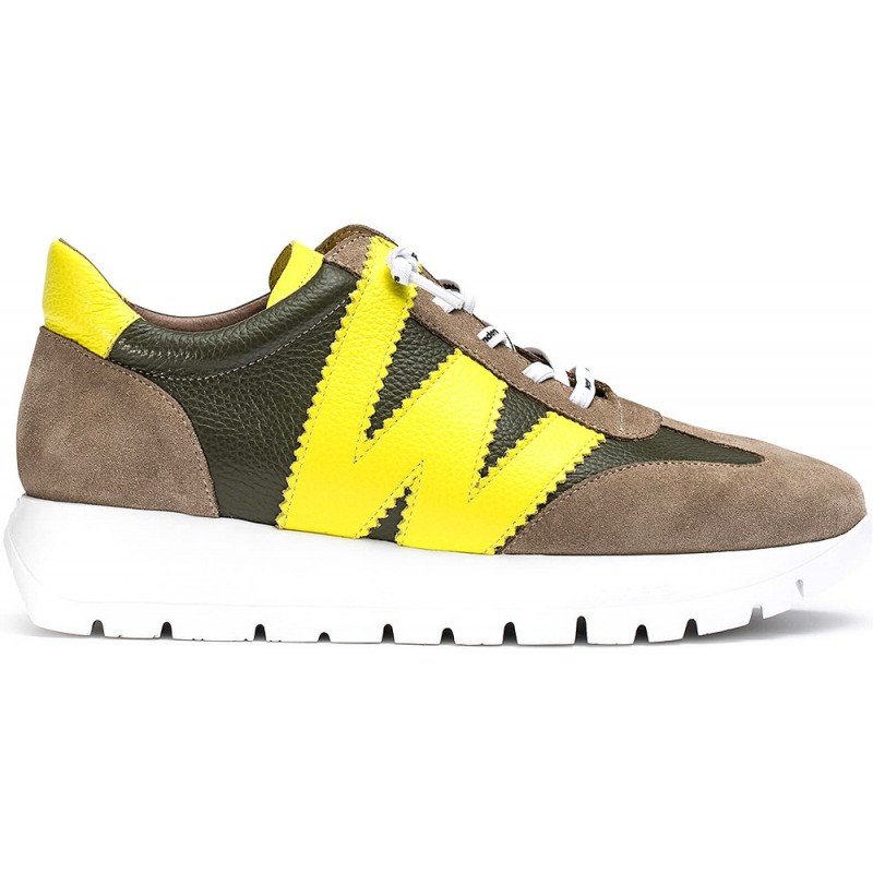 Baskets Wonders A-2476 Racer TAUPE