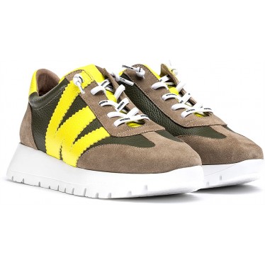 Baskets Wonders A-2476 Racer TAUPE
