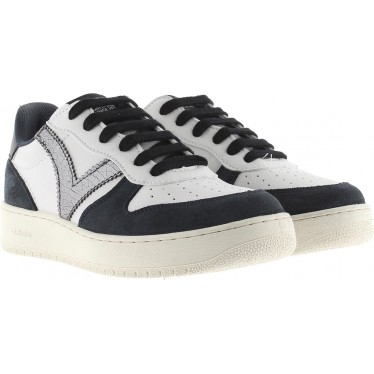 Baskets Victoria 1258259 Madrid en daim ACERO