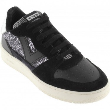 Baskets Victoria 1258261 Madrid Paillettes NEGRO