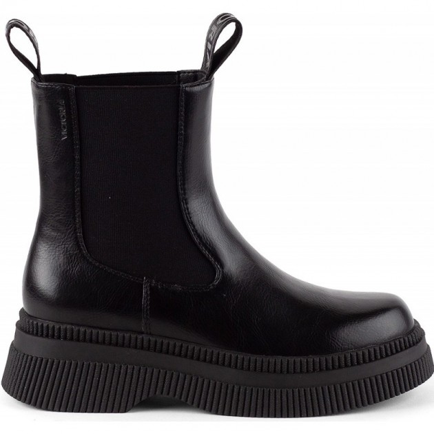 Victoria 1301104 Dublin Chelsea bottines effet cuir NEGRO Victoria 1301104 Dublin Chelsea bottines effet cuir NEGRO