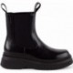 Victoria 1301104 Dublin Chelsea bottines effet cuir NEGRO
