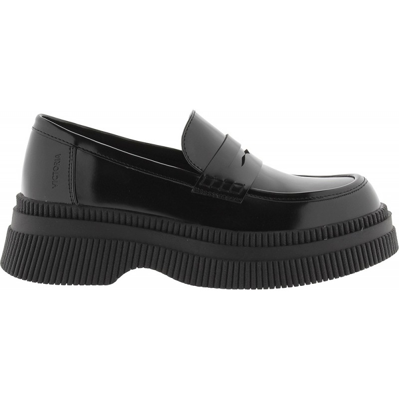 Victoria 1301101 Mocassins Dublin Effet cuir brillant NEGRO