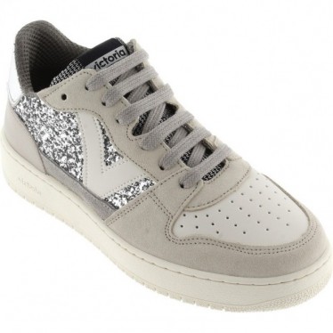 Baskets Victoria 1258261 Madrid Paillettes PLATA