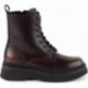 Victoria 1301103 Dublin Boots Lacets effet cuir MARRON