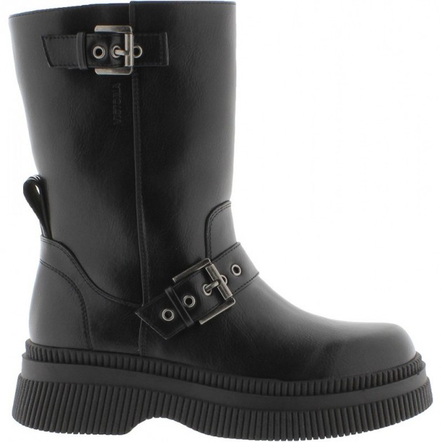 Victoria Boots 1301106 Dublin Boucles Effet Cuir NEGRO Victoria Boots 1301106 Dublin Boucles Effet Cuir NEGRO