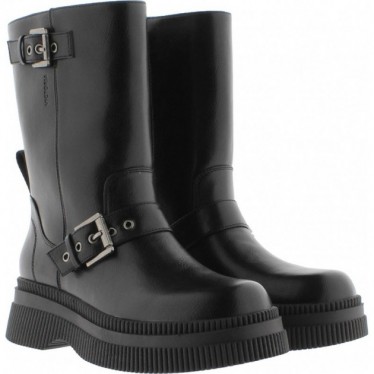 Victoria Boots 1301106 Dublin Boucles Effet Cuir NEGRO