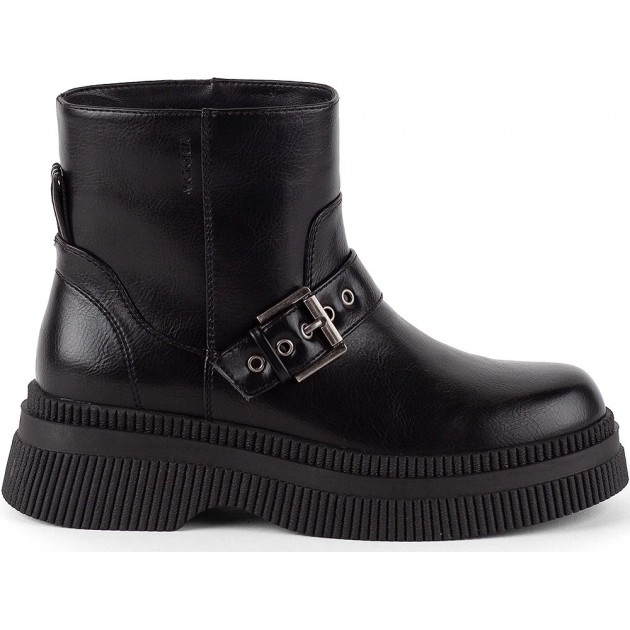 Victoria Boots 1301105 Dublin Boucle Effet Cuir NEGRO Victoria Boots 1301105 Dublin Boucle Effet Cuir NEGRO