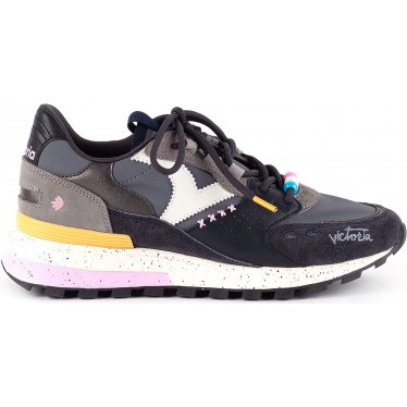 Baskets Victoria 1156109 Luna daim ANTRACITA