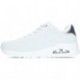 SKECHERS baskets femme 155196 chatoyantes WHITE_SILVER