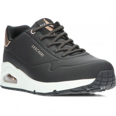 SKECHERS baskets femme 155196 chatoyantes BLACK