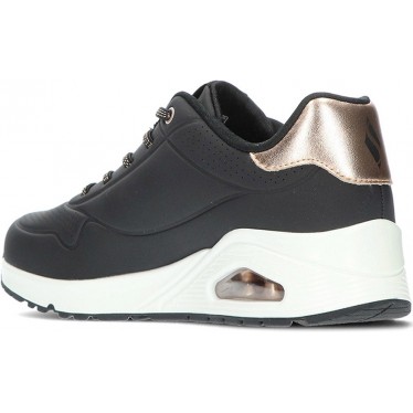 SKECHERS baskets femme 155196 chatoyantes BLACK