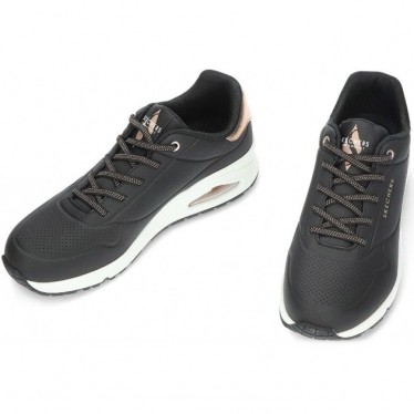 SKECHERS baskets femme 155196 chatoyantes BLACK