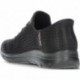 SKECHERS Baskets à enfiler pour femmes 150128 BLACK_GOLD
