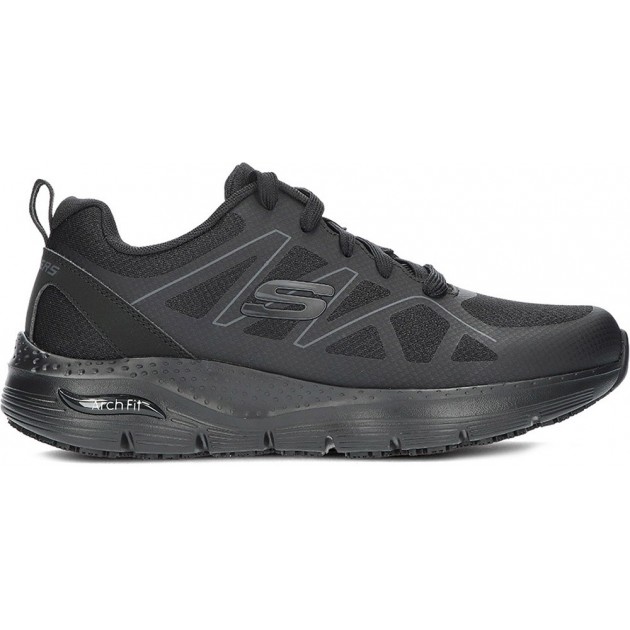 SKECHERS 200025 ArchFit, baskets pour hommes NEGRO