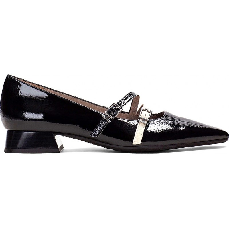 HISPANITAS ballerine à pointes fines BHI243567 BLACK_C003