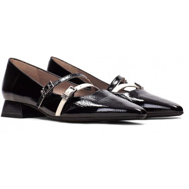 HISPANITAS ballerine à pointes fines BHI243567 BLACK_C003