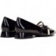 HISPANITAS ballerine à pointes fines BHI243567 BLACK_C003