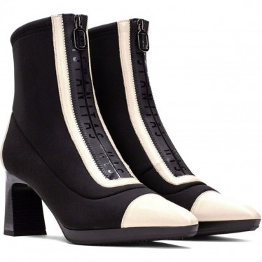 HISPANITAS CHI243714 Bottine Ankara à bout fin BLACK_C002