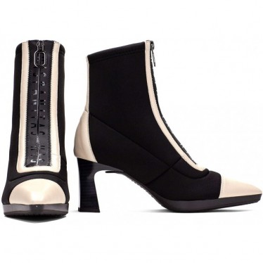 HISPANITAS CHI243714 Bottine Ankara à bout fin BLACK_C002