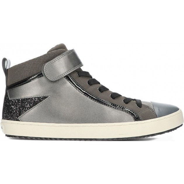 Bottines fille GEOX kalispera j944gm DK_GREY_BLACK