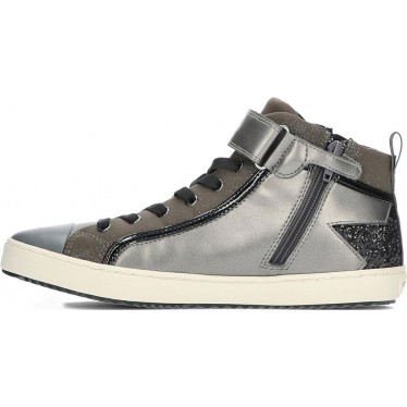 Bottines fille GEOX kalispera j944gm DK_GREY_BLACK