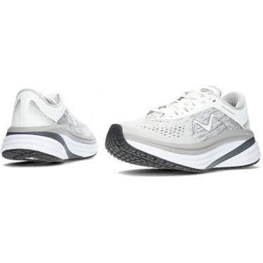 Baskets à lacets MBT Run 703326 M-3000 WHITE