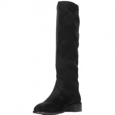 Bottes hautes pour femmes par PEDRO MIRALLES 28161 en daim extensible NEGRO