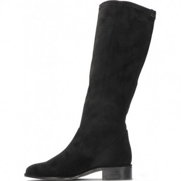 Bottes hautes pour femmes par PEDRO MIRALLES 28161 en daim extensible NEGRO