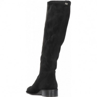 Bottes hautes pour femmes par PEDRO MIRALLES 28161 en daim extensible NEGRO