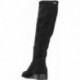 Bottes hautes pour femmes par PEDRO MIRALLES 28161 en daim extensible NEGRO