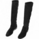 Bottes hautes pour femmes par PEDRO MIRALLES 28161 en daim extensible NEGRO